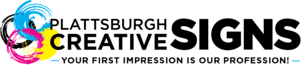 Plattsburgh Creative Signs logo